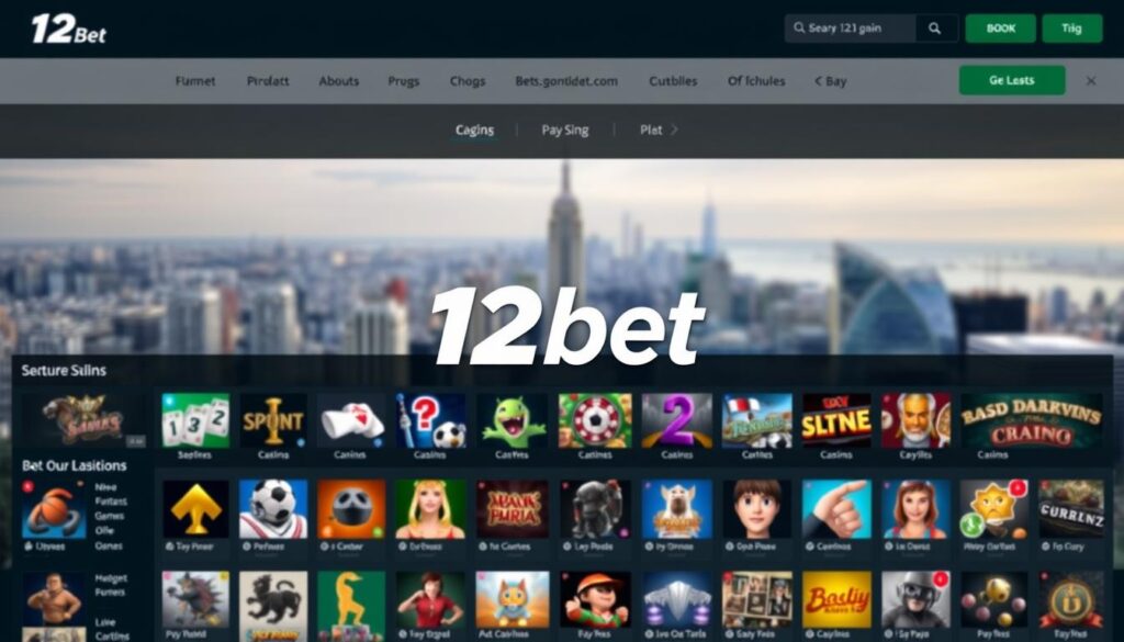 เว็บพนันครบวงจร 12bet