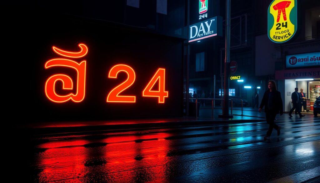 บริการ 24 ชั่วโมง บริการ 24 ชั่วโมง