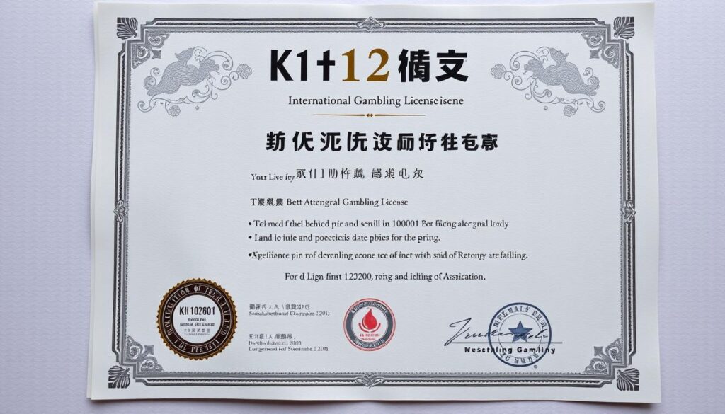 ใบอนุญาตพนันระหว่างประเทศ